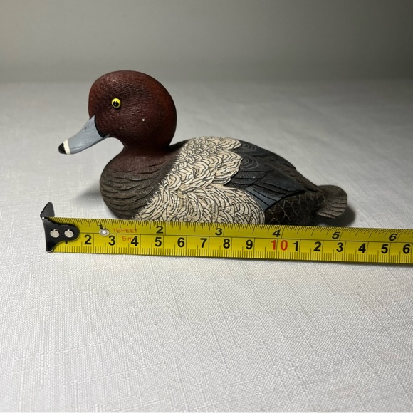 Heritage Decoys Bonded Wood Duck Sculpture. World Champion Carver J B Garton - Picture 5 of 5